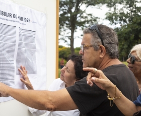 Resultado Vestibular 60+ UnB. 21/01/2026 Foto: Anastácia Vaz/Secom UnB